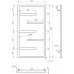 ПОЛОТЕНЦЕСУШИТЕЛЬ GENESIS AQUA INFINITE 1000х530, ЧЕРНЫЙ, фото 2